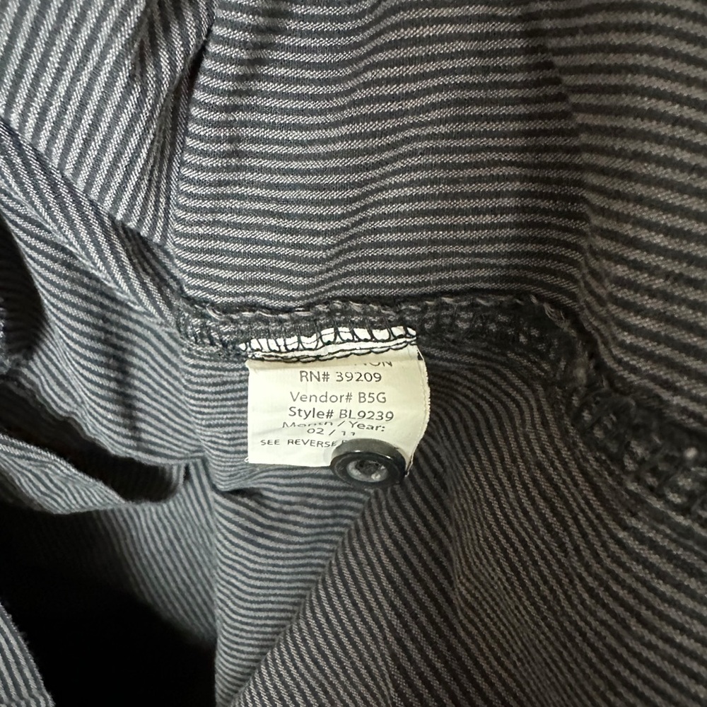 Dark Gray Short Sleeve Button-Up Shirt - Picture 3 of 4